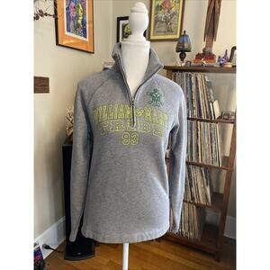 Vintage 93 College Of William & Mary Women’s S Jansport Gray Sweatshirt 1/4 Zip